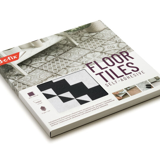 selbstklebende Bodenfliesen Victorian Tiles (11er Set) image number null